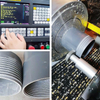 Plastic Pipe Threader Machine