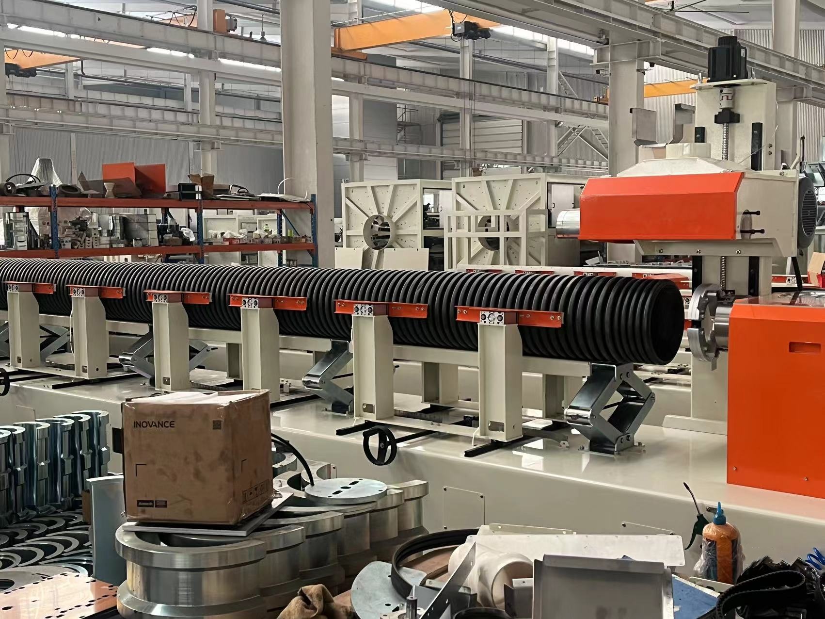 Plastic PE corrugated pipe slotting machine PVC PE plastic pipe grooving machine