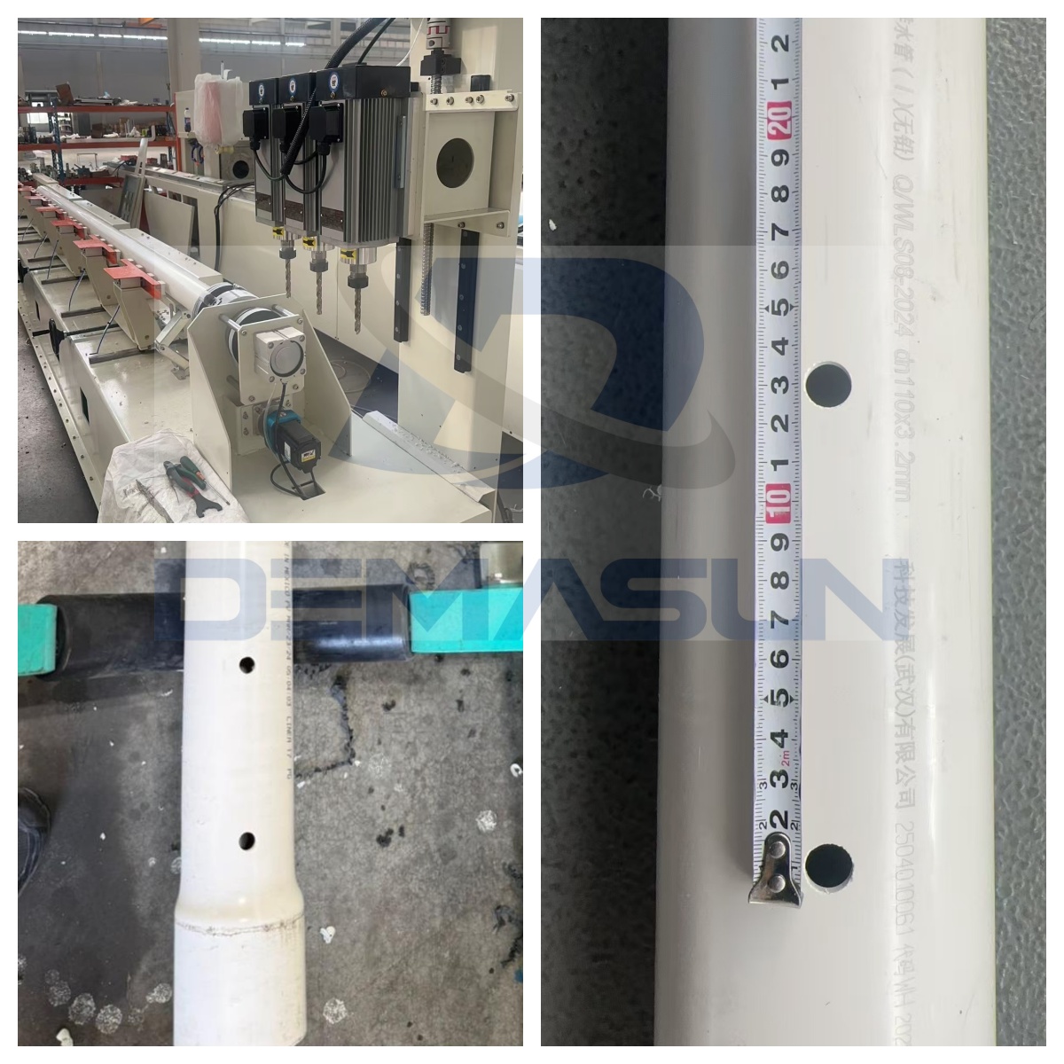 Plastic PVC Pipe perforator machine /Plastic pipe slotting machine