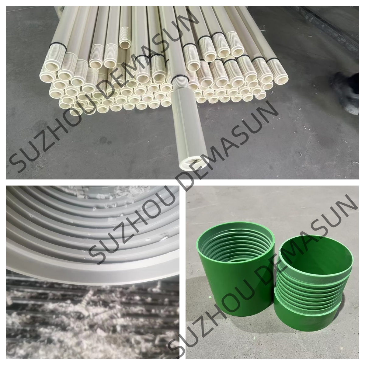Semi-automatic threading machine