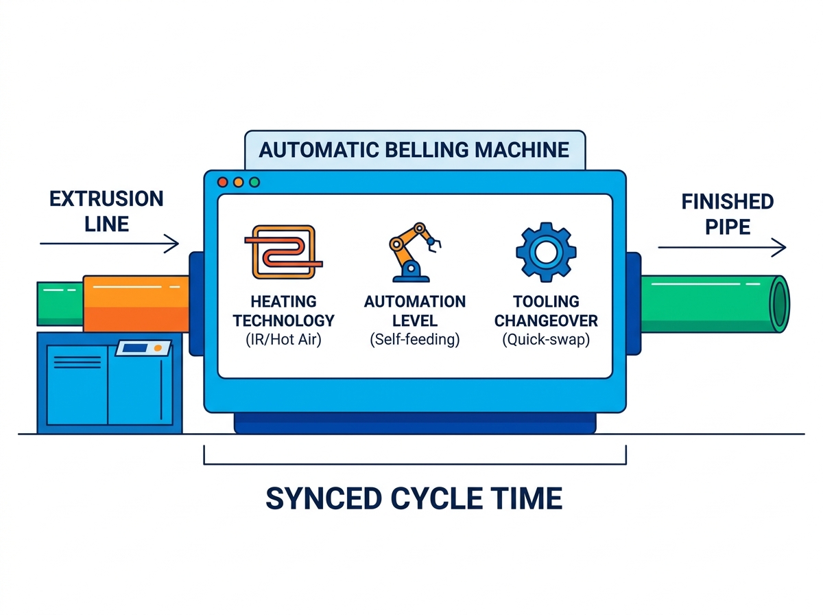 Automatic Belling Machine Factory Floor